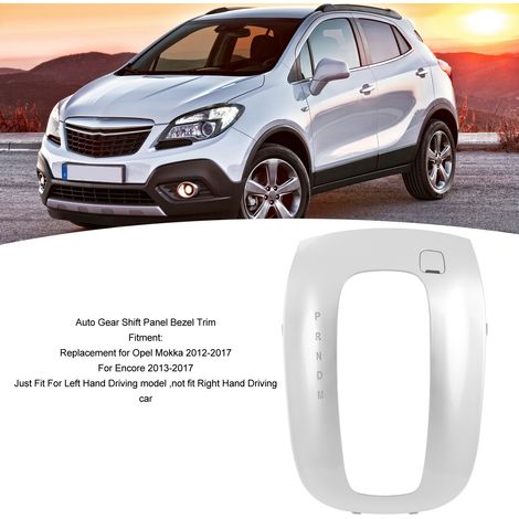 Cornice del pannello di controllo della trasmissione per Opel Mokka LHD - ABS Argento (1/5)