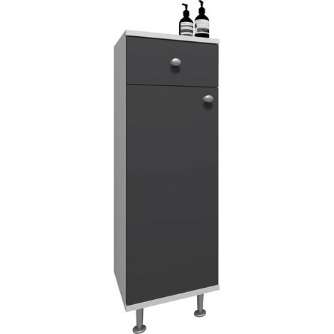 Meubles de salle de bain tiroir d'armoire de salle de bains Nilosi 95x30x30 - VCM (1/2)