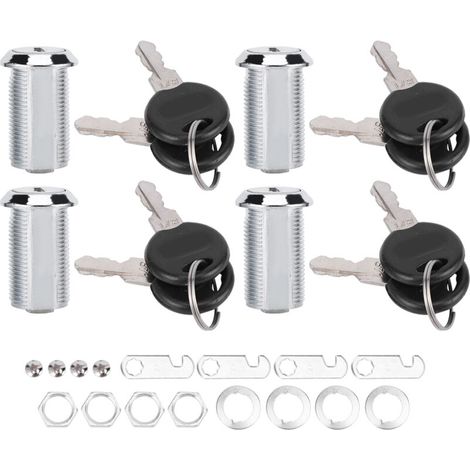 Emplacement du Tiroir avec touches: Antioxydant et 4 Set Verrouillage de Verrouillage Zinc Fichier Babyet Buily Box Boor (103-25 serrure à crochet) (1/5)