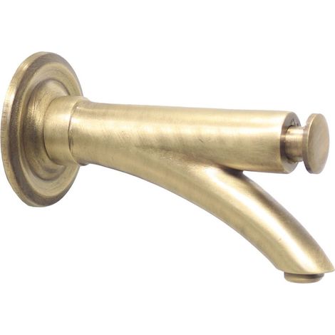 Robinet en laiton modèle 265 avec raccord en caoutchouc pour fontaine de jardin domestique 1/2"