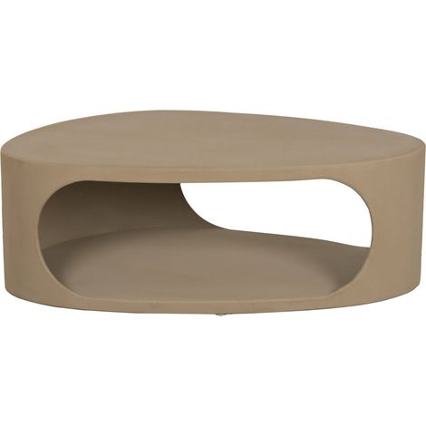 Mesa Centro Mdf 100X60X35 Rugoso Arena (1/5)