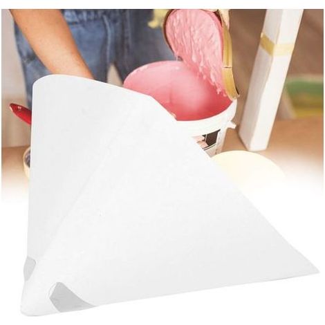 Lot of 100 paint filter funnels – 100 mesh – conical – industrial – coating/painting (1/5)