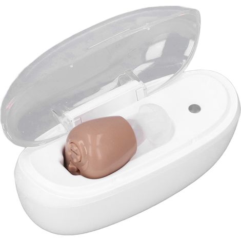 Appareils auditifs portables mini, oreillettes, réduction du bruit, amplificateur de son rechargeables par USB, pour personnes âgées (1/5)