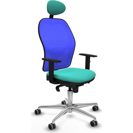 Piqueras y Crespo Ergonomischer Bürostuhl in Türkis (1/3)