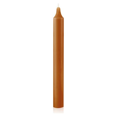 12 gefärbte Kerzen Masse ø21/200mm Antikwachs
