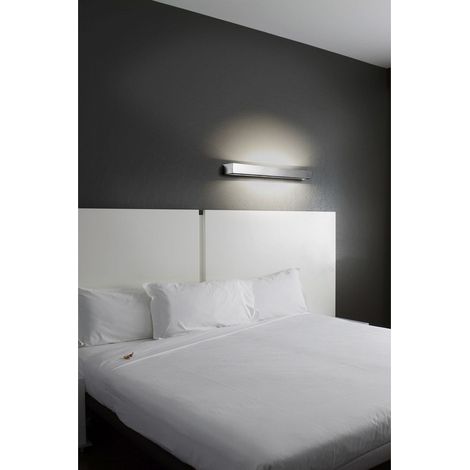 Leds-C4 Lia - Applique murale LED Up & Down Medium Nickel satiné (1/2)