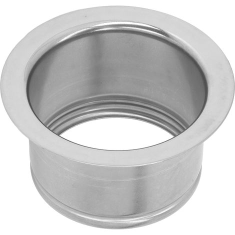 Bride d'évier allongée de 114 mm en acier inoxydable pour broyeur à déchets, accessoires de remplacement pour bride d'évier de cuisine