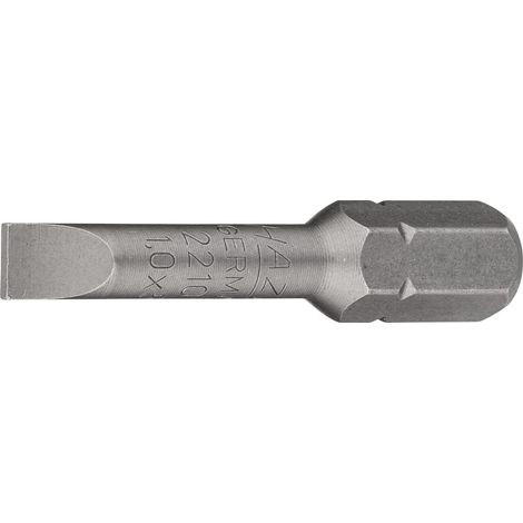 Hazet Bit 5/16 (8 mm) Sechskant massiv, Schlitz Profil, SW 1 x 5,5 mm (1/2)