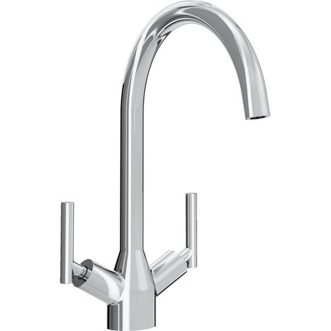 Bristan Chive Chrome Easyfit Kitchen Sink Mixer Tap including Base - CHV-EFSNK-C (1/2)