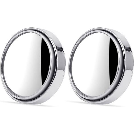 Rétroviseur Angle Mort - Miroir Circulaire 50 mm - Pour Rétroviseur Latéral Voiture SUV Camionnette - Lot de 2 (1/5)