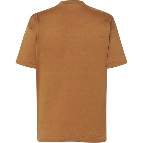 Camiseta marrón de algodón para niños de 7 a 8 años. (1/3)