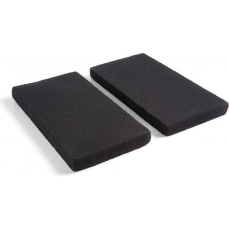 Novy - filtro carbone monoblocco -- set 2 pezzi mod 7550, 7552 (176x338x30mm) - 7550400 - 5414425910670