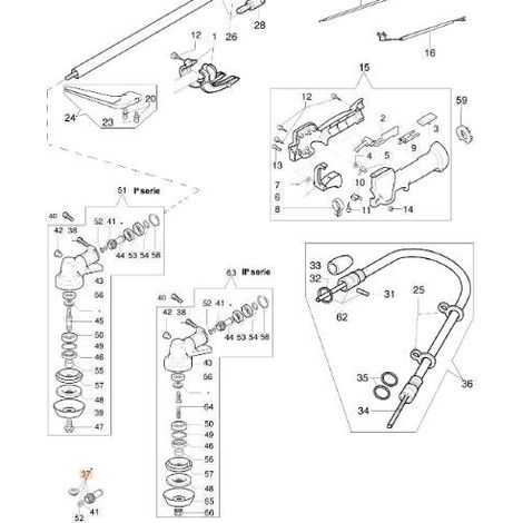 KIT DE ENGRANAJES EMAK ORIGINAL 61040133A