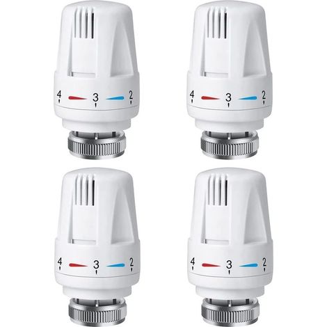 Tête thermostatique M30 x 1,5 – Réglage antigel – Installation facile – Compatible avec systèmes de chauffage M30 x 1,5 (1/5)