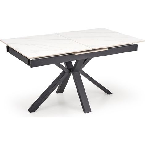 Mesa Houston 2058 , 76x85x140cm, Alargamiento, Piedra sinterizada, Metal (1/5)