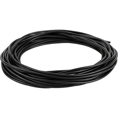 15 m Fond de Joint Diamètre 4 mm Rond étanchéité Souple Corde Bande d'étanchéité Souple pour Joints d'étanchéité des Portes et Fenêtres Noir (1/5)