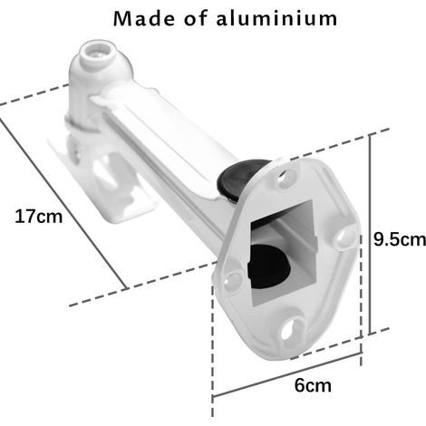 Support mural pour mini-projecteur - Charge maximale : 3 kg - Longueur : 16-20 cm (1/5)