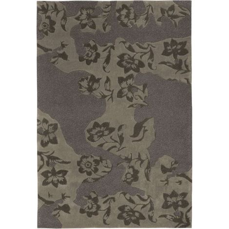 Tapis esprit 7302 taupe grau - 140 x 200 cm