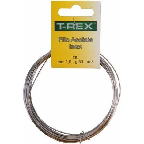 Fil d'acier inoxydable 2,00 mm G 200 M 8 Trex 08716