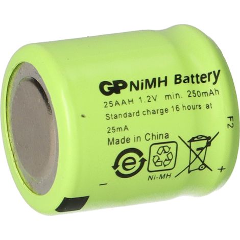 GP Akku 1/3 AA 1,2V / 250mAh GP25AAH (1/5)