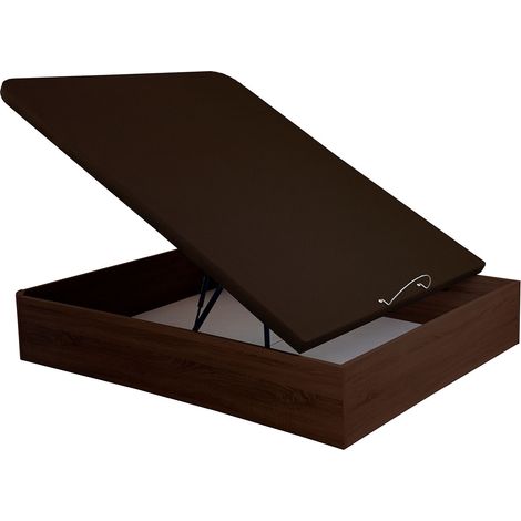 Canapé pliant Musa 3D Relax grande capacité hauteur 38/32 cm 160 x 200 cm - Wengue - Altura 38 cm