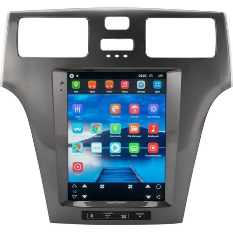 Navigateur GPS 10 pouces Écran Tactile 1024x768 pour Autoradio Android 10.0 Compatible Lexus ES 250 300 350 (2001-2006) Alimentation DC 9-17V Mémoire 2+32G (1/5)