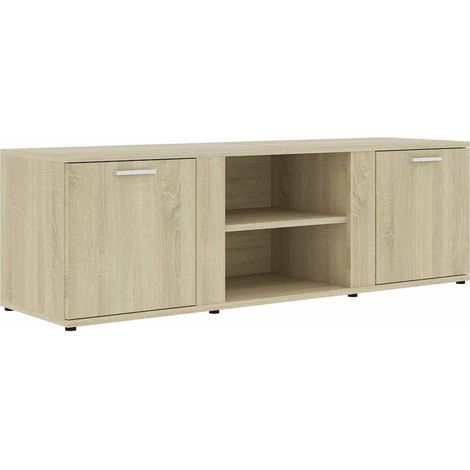 Maison Exclusive - TV-Schrank Sonoma-Eiche 120x34x37 cm Holzwerks (1/5)