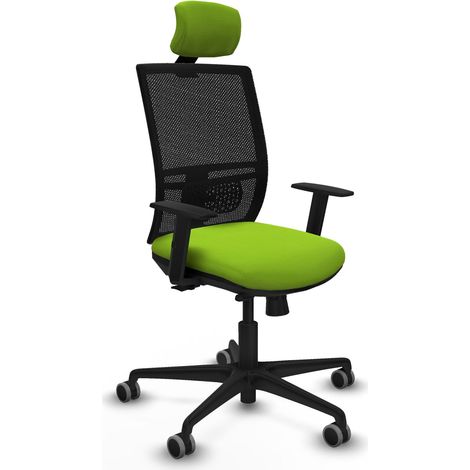 Sedia ergonomica piqueras y crespo Yunquera nero schiuma alta qualità (1/2)