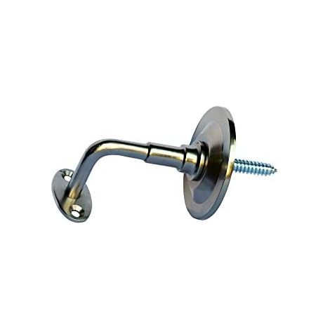 Support de rambarde edm 10 cm x 15 cm argenté