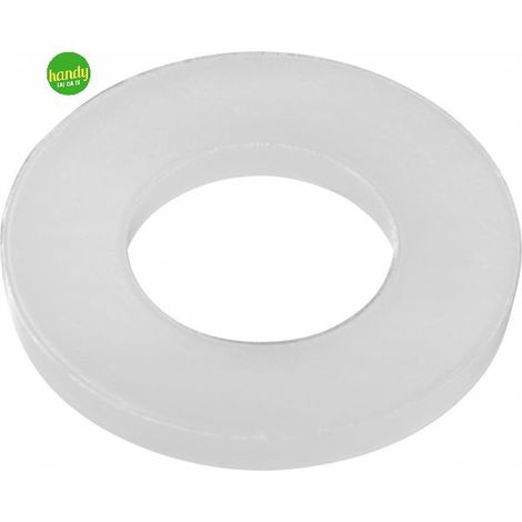 Rondelle piane in plastica M4 - 4,3 x 9 - 30 pz. (1/2)