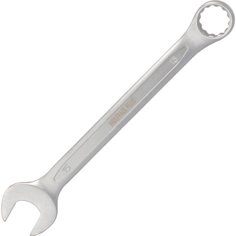 Clé Mixte Plus 15x15 Acier au Chrome Vanadium. DIN3113 (1/3)