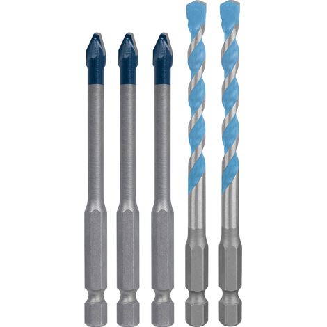 Bosch EXPERT HEX-9 Hard Ceramic & HEX-9 Multi Construction Set 5pcs 2608902313 (1/5)