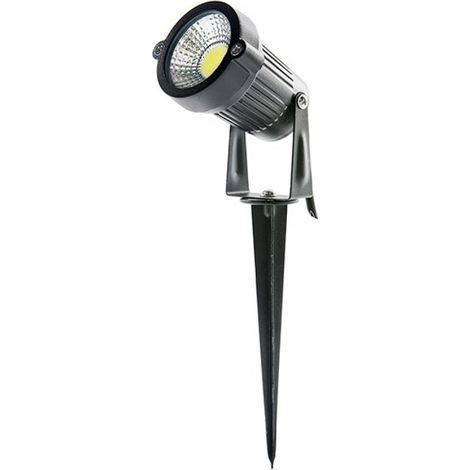 Foco LED Jardines 5W  421Lm 2700ºK Pincho 40.000H [SL-SL-C10-5W-WW] (1/3)
