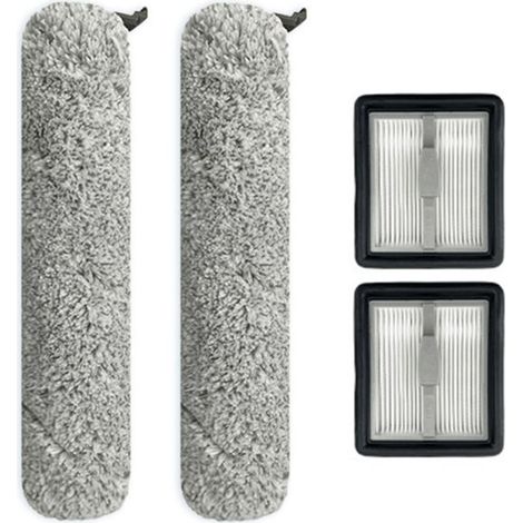 4 PièCes pour Bissell X7 3350F 2832Z 2955Z Brosse de Sol pour Aspirateur Sans Fil et Accessoires de Remplacement de Filtre Hepa (1/4)