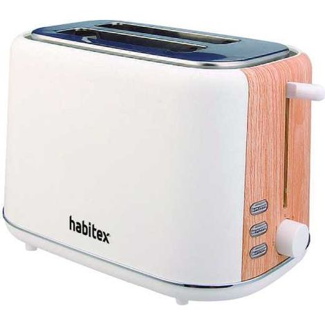 Tostador 2 Ranuras Blanco HABITEX