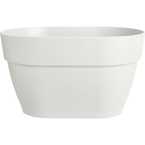 ELHO - Pot de fleurs - Vibia Campana Flower Bridge 40 - Blanc Soie - Balcon exterieur - L 26 x W 39 x H 22 cm (1/5)