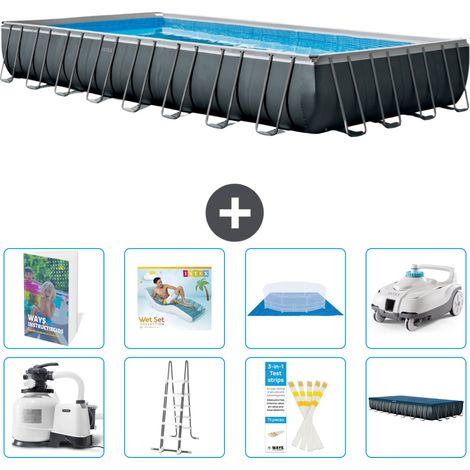 Ultra XTR Pool Rechteckig - 975x488x132 cm - 9-teilig S584