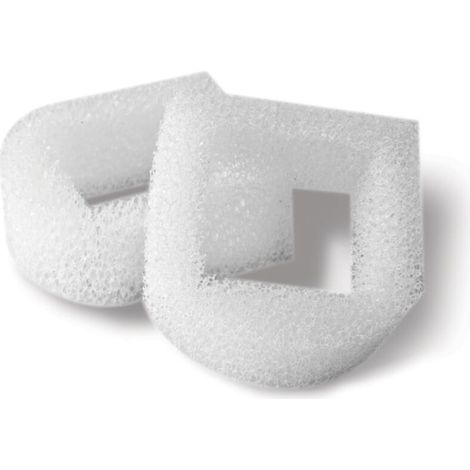Filtre en Mousse de Rechange - Fontaines en Céramique, Plastique et Fontaines 360 en Acier, Blanc, 2 Unité (Lot de 1)