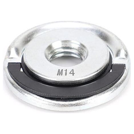 Écrous meuleuse d'angle écrous de verrouillage accessoire de meuleuse d'angle outil de serrage utilitaire rapide M14 14mm adapté (1/4)