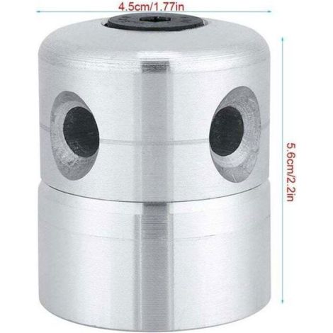 Tete De Debroussailleuse - Aluminium Massif - Compatible Tondeuses A Gazon - 5 6 X 4 5 Cm - 262 G (1/4)