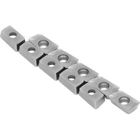 10 APMT1604PDERM2 Hartmetall-Wendeschneidplatten mit schwarzer Beschichtung für CNC-Fräsen, Schruppen von Edelstahl (1/5)