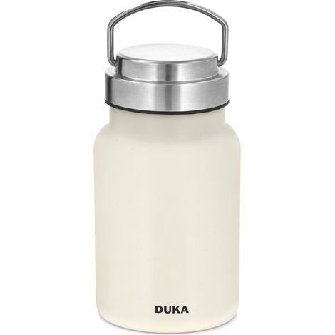 Thermoskanne für Suppe 380 ml, cremefarben, mit faltbarem Griff, Resa Duka (1/5)
