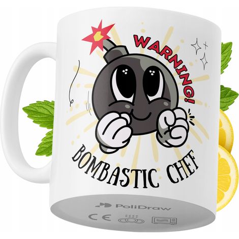 Lustige Tasse für Köche – Kaffee- oder Teetasse mit witzigem Textdesign – ideal für Geburtstage, Namenstage, Feiertage und besondere Anlässe. Hochwertige Tasse für Zuhause, Büro und Arbeit. Farbe: Wei
