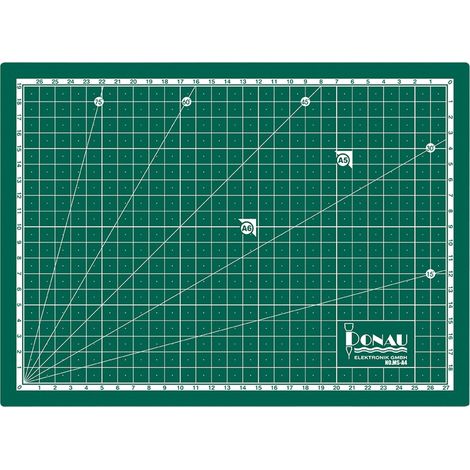 DONAU ELEKTRONIK Selbstheilende Schneidematte, A4 (300x220x3 mm), MS-A4