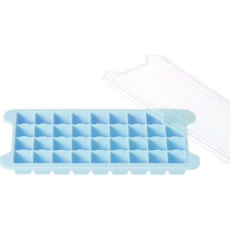 Bac à glaçons en silicone, 36 compartiments avec couvercle, idéal pour les bars, la maison et les fêtes. (1/5)