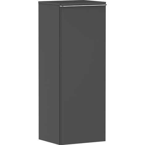 hansgrohe Xelu Q armario de media altura, 400x350, 1 puerta, tope