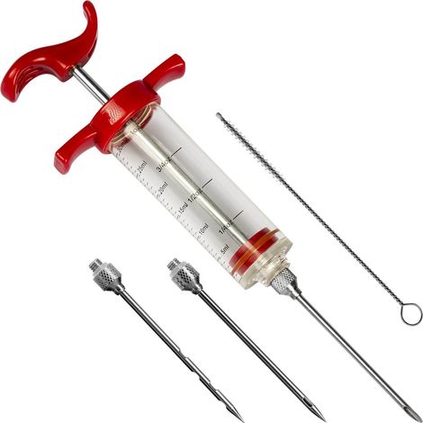 Inyector de 30 ml + 3 agujas + limpiador (1/4)