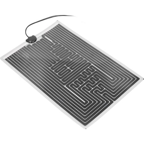 Tapis chauffant 42x28cm, 220V 20W, thermostat réglable, pour reptiles, tortues, serpents, lézards, geckos, crabes ermites plaque thermique sous terrarium, norme CE. (1/5)