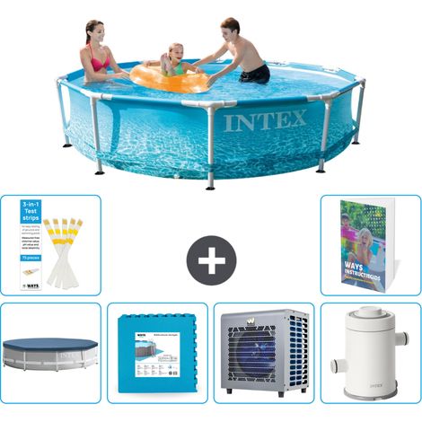 Intex Piscina con struttura Rotonda - 305x76 cm - 7-pezzi S116 (1/5)