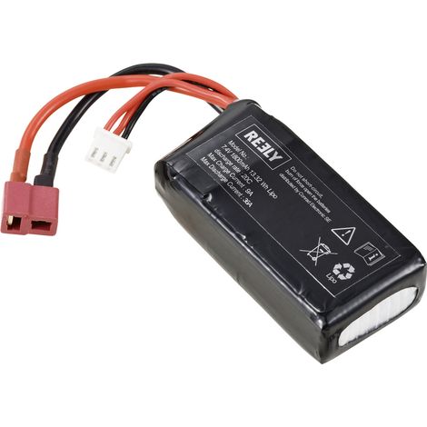 Reely Modellbau-Akkupack (LiPo) 7.4 V 1800 mAh Zellen-Zahl: 2  Racingpack T-Buchse